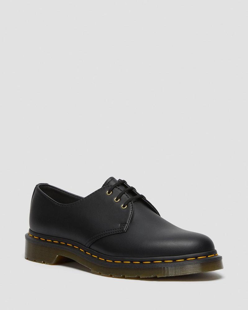 Zapatos Oxford Dr Martens Vegan 1461 Felix Hombre Negros | MX 199CTV